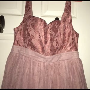 Lavender Mid Length Dress